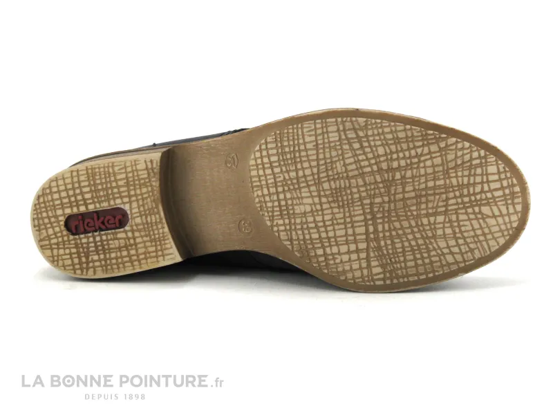 Achat chaussures Rieker Femme Chaussure montante, vente Rieker 72740-14 Bleu - Chaussure montante femme