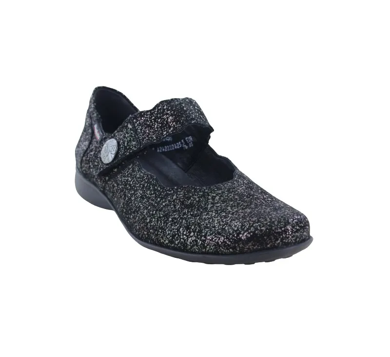 Ballerines Mephisto FLORA Noir Galaxy