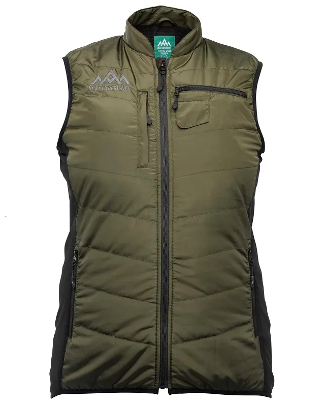Chauffe Corps Heat Experience Women Heated Vest Green