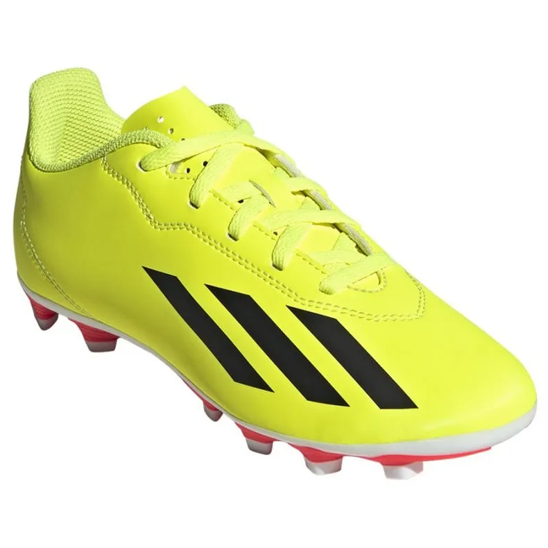 Chaussures Adidas X Crazyfast Club FxG IF0717 jaune