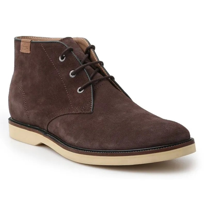 Chaussures Lacoste Sherbrooke Hi 14 Srm M 7-30SRM0025176 brun