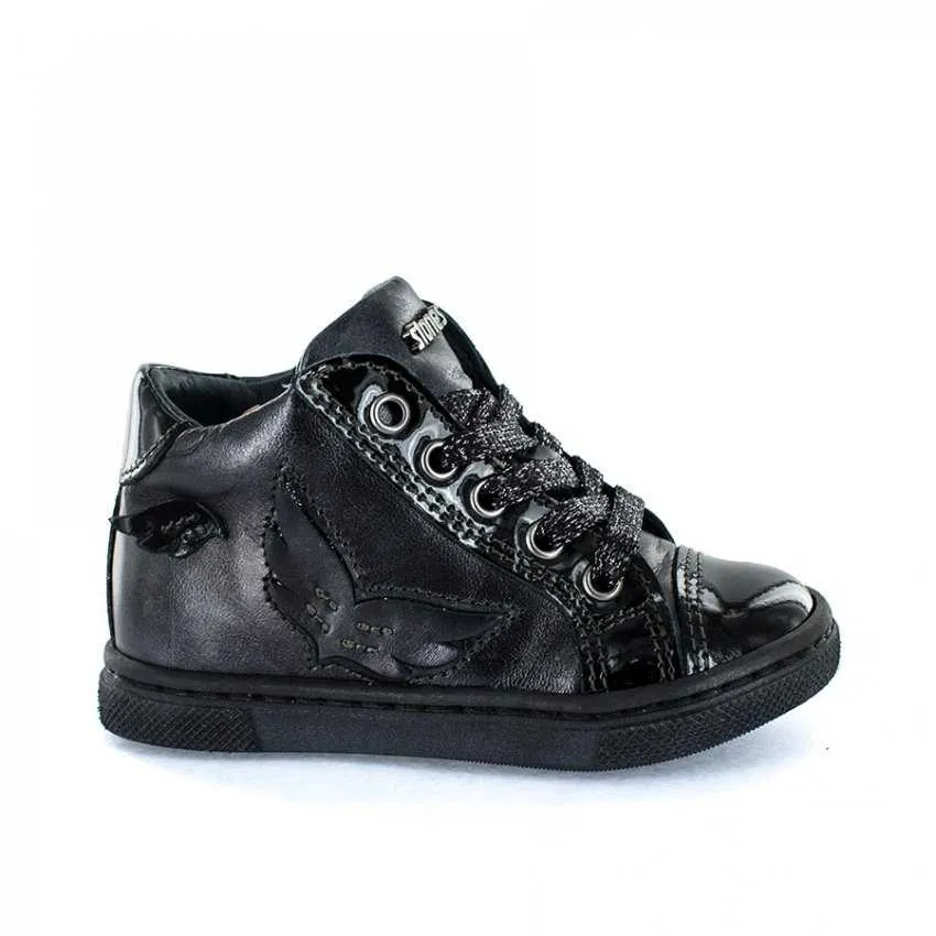 Chaussures noires pour enfants Stones and Bones | Petites Fripouilles