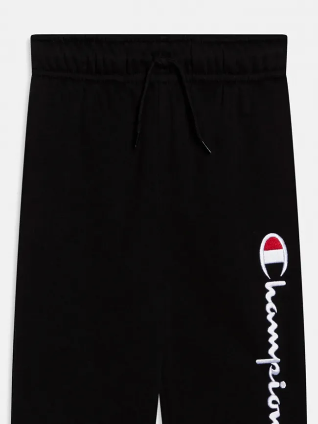 Jogging rib cuff logo noir enfant - Champion | wimod
