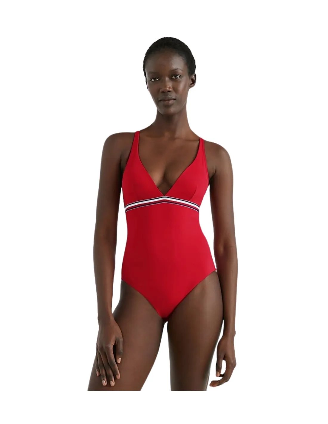 Maillot de bain une piece Tommy Hilfiger Ref 60820 Rouge