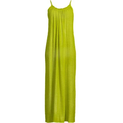 Maxi Robe de Plage Ultralégère Texturée, Femme Stature Standard