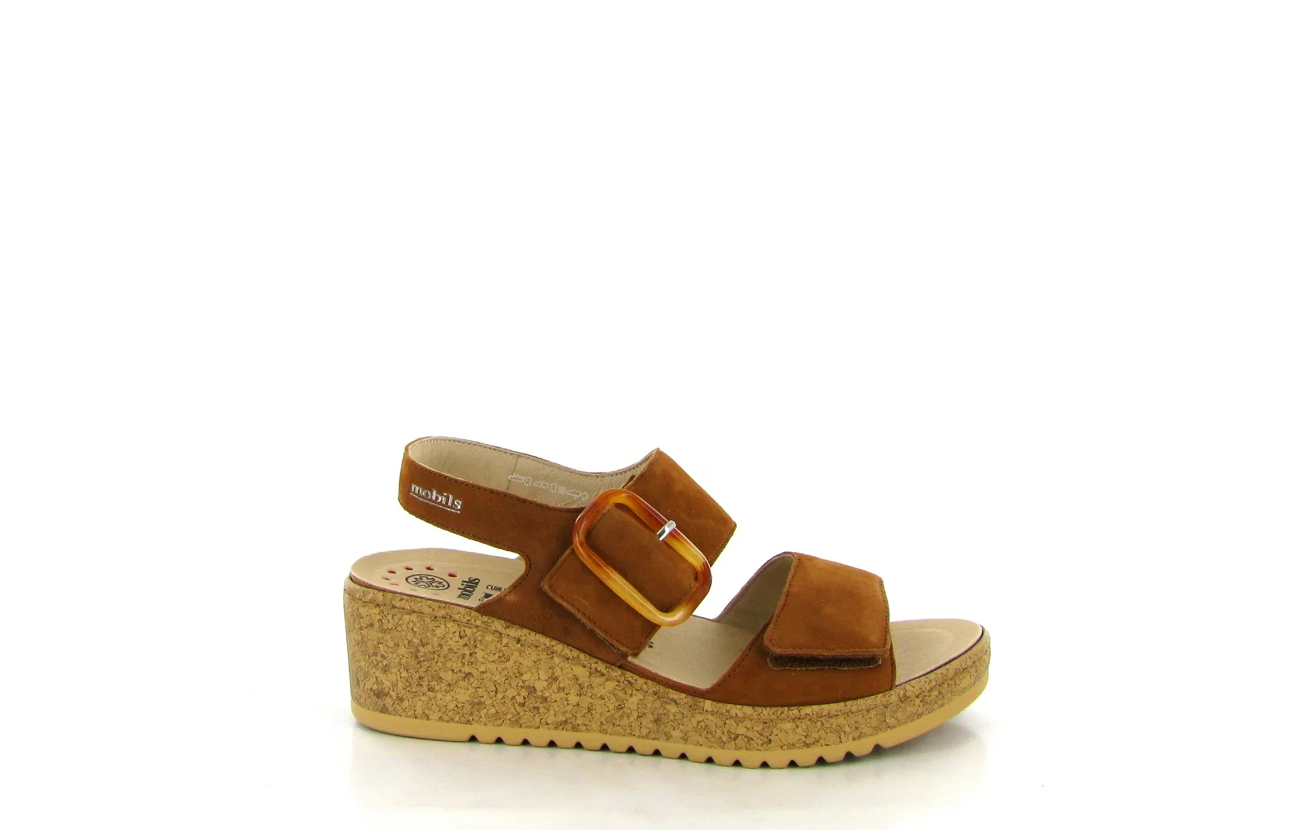Mephisto mobils nu pieds et sandales nasma marron