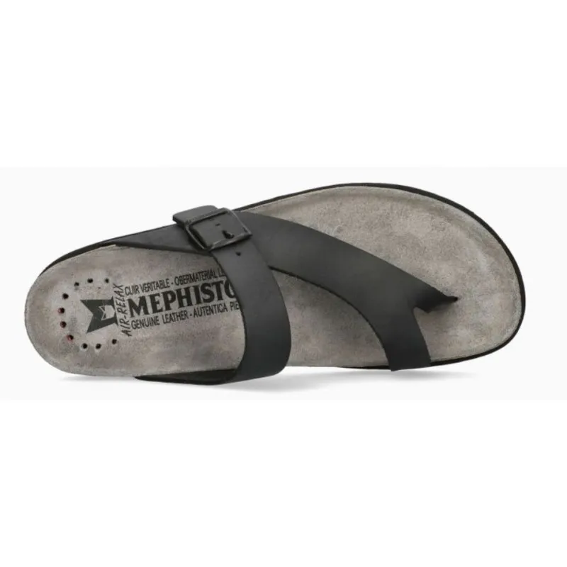 Mule entre-doigts NIELS Mephisto scratch noir