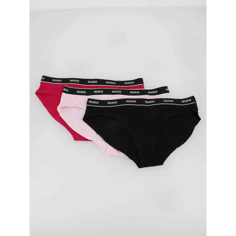 Pack 3 strings multicolore femme - Tommy Hilfiger | wimod