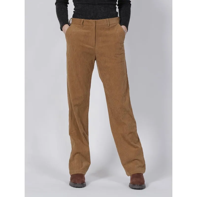 Pantalon wideleg felon camel femme - La Petite Etoile | wimod