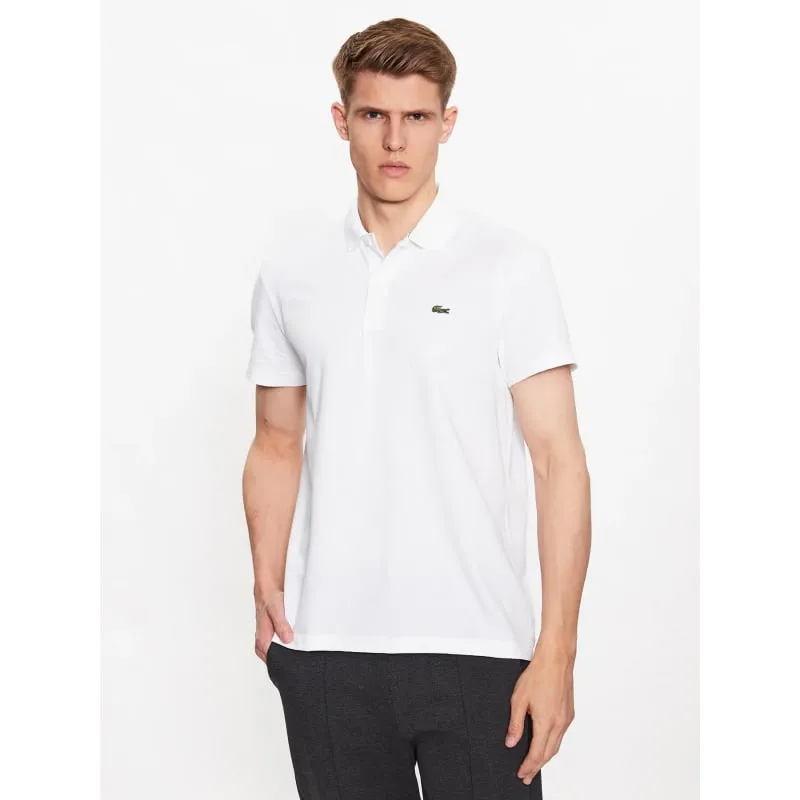 Polo core essentials blanc homme - Lacoste | wimod