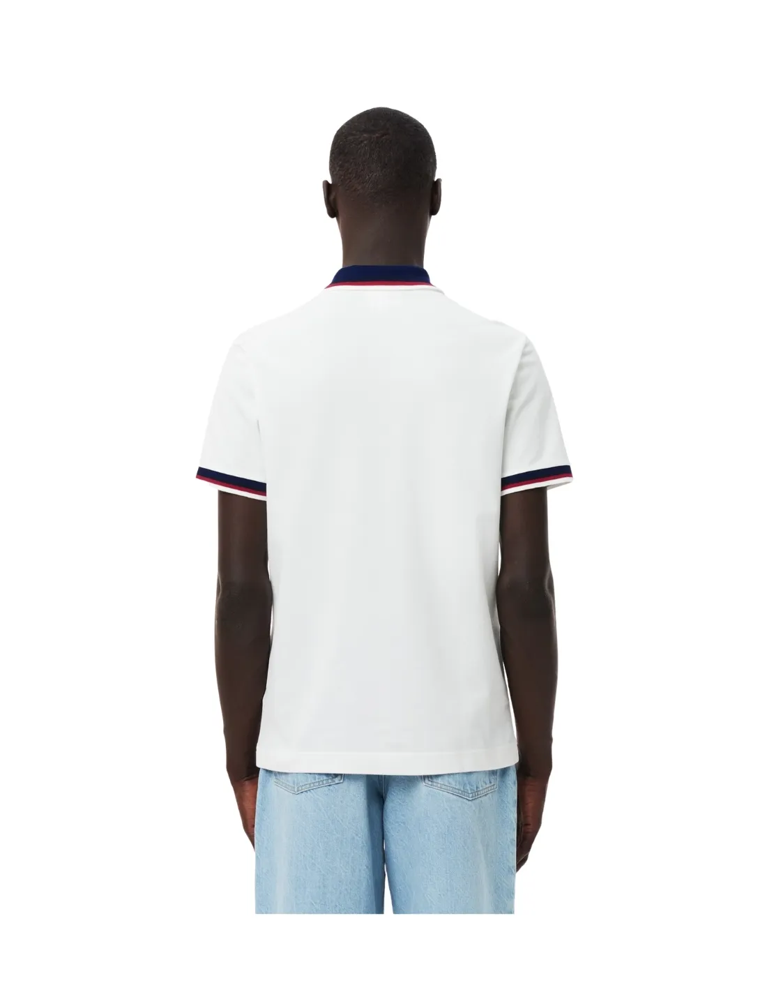 Polo homme Lacoste Ref 63191 001 Blanc