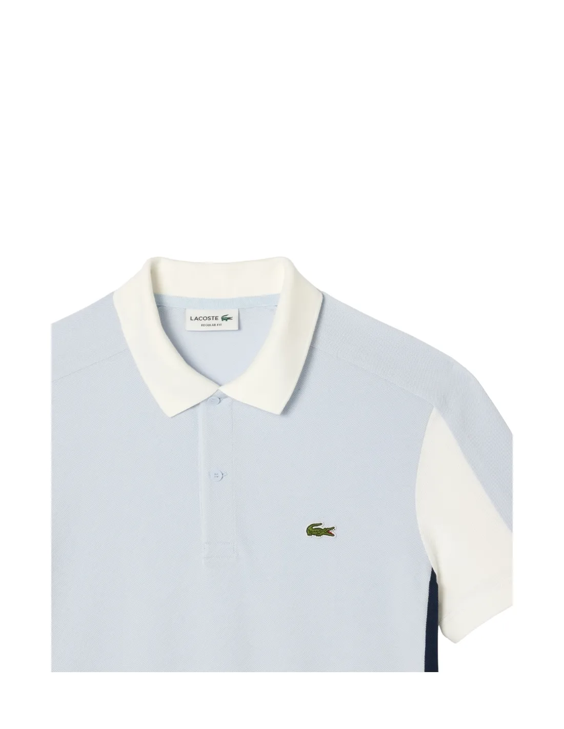 Polo homme Lacoste Ref 63305 IHJ Bleu clair