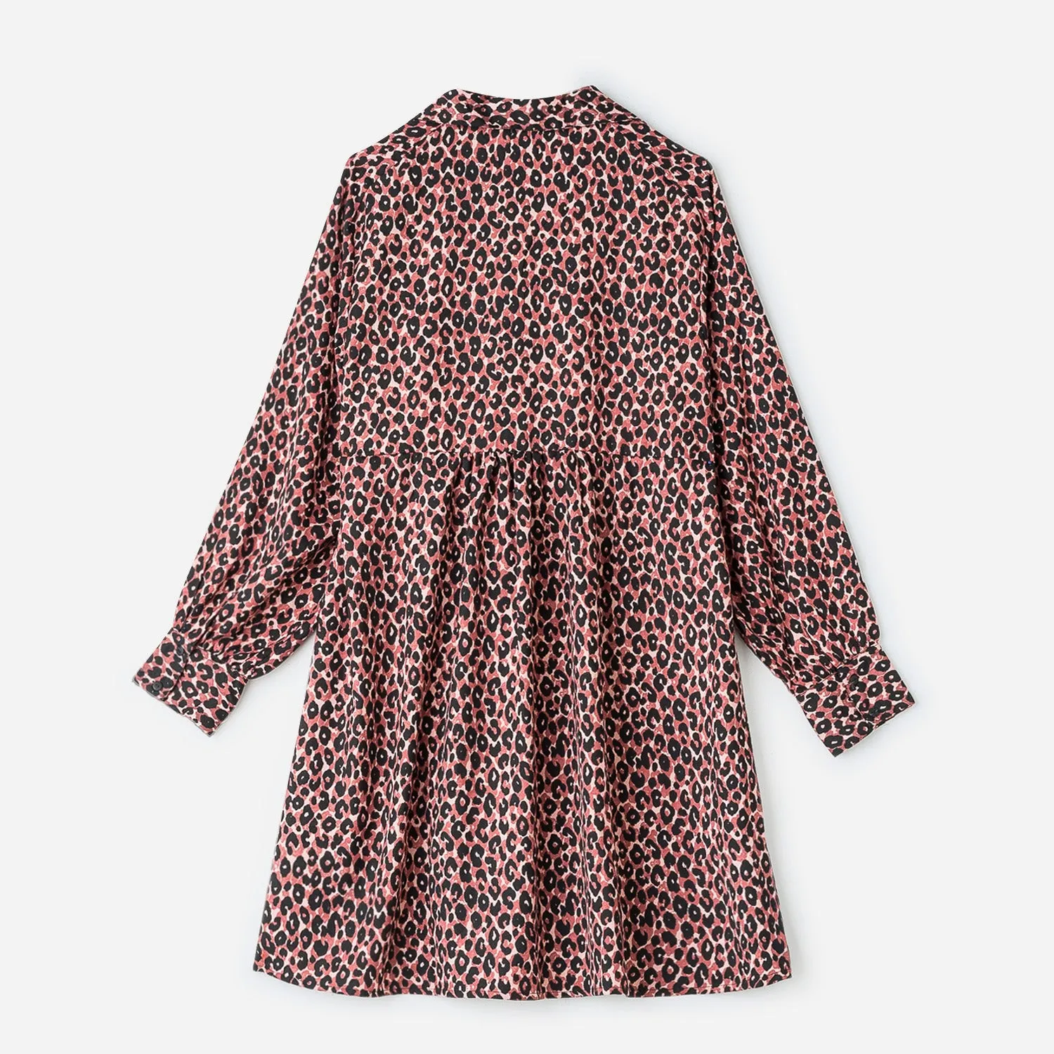 Robe TEXTO vieux rose à motif léopard - Textile femme Accessoires | ERAM