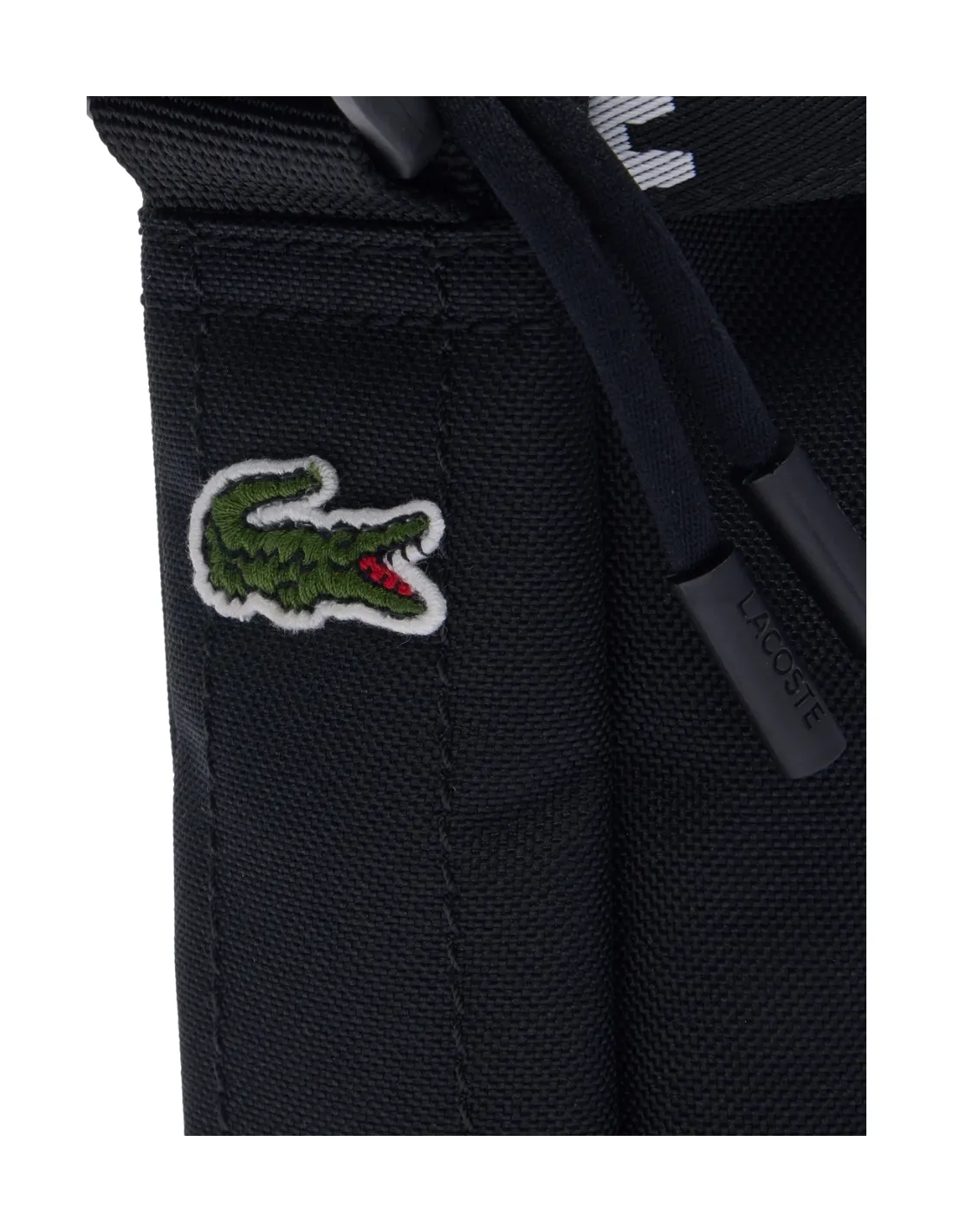 Sacoche Lacoste Ref 62841 N37 Noir 21*16*5 cm