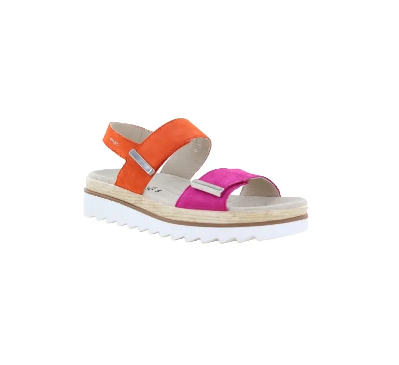 Sandales  Mephisto DOMINICA  Fuchsia Orange 