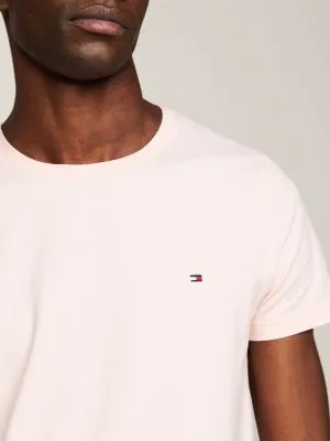 T-shirt extra slim extensible | Rose | Tommy Hilfiger