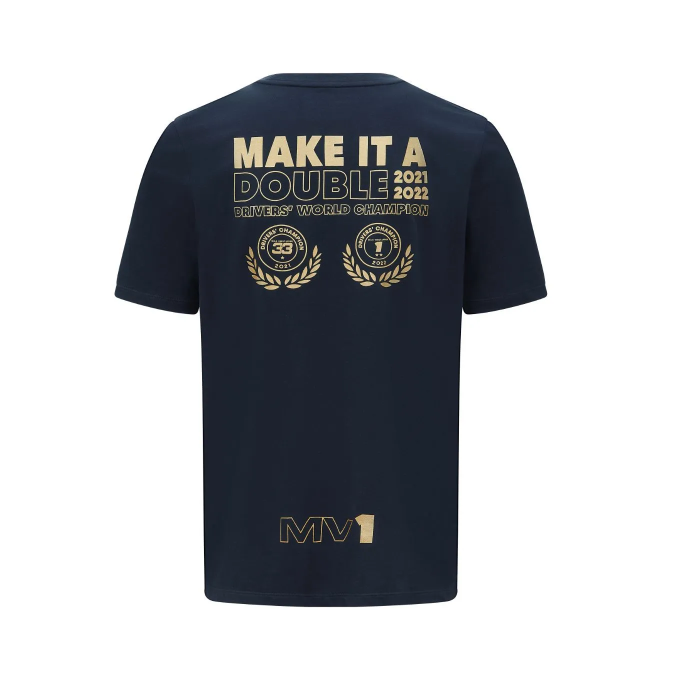 T-shirt RED BULL Max VERSTAPPEN Champion bleu pour homme