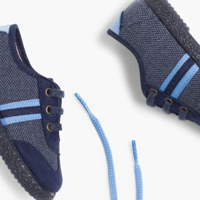 Tennis en Serratex avec lacets interchangeables
