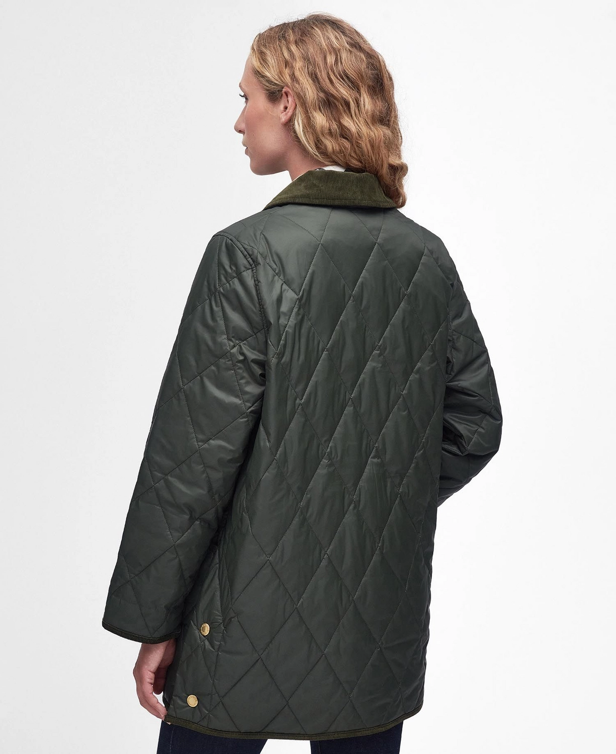 Veste Barbour Femme Highcliffe Quilt Sage