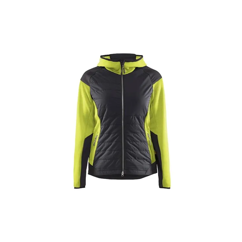 Veste hybride femme Jaune Fluo/Noir - Blaklader